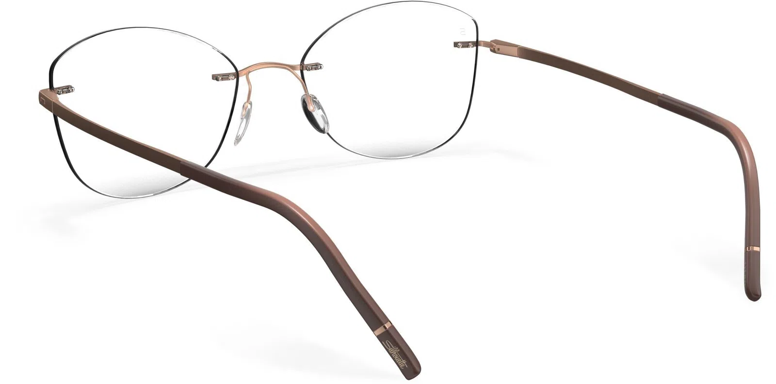 Silhouette The Dawn Demo Rimless 5573 Eyeglasses - view 91